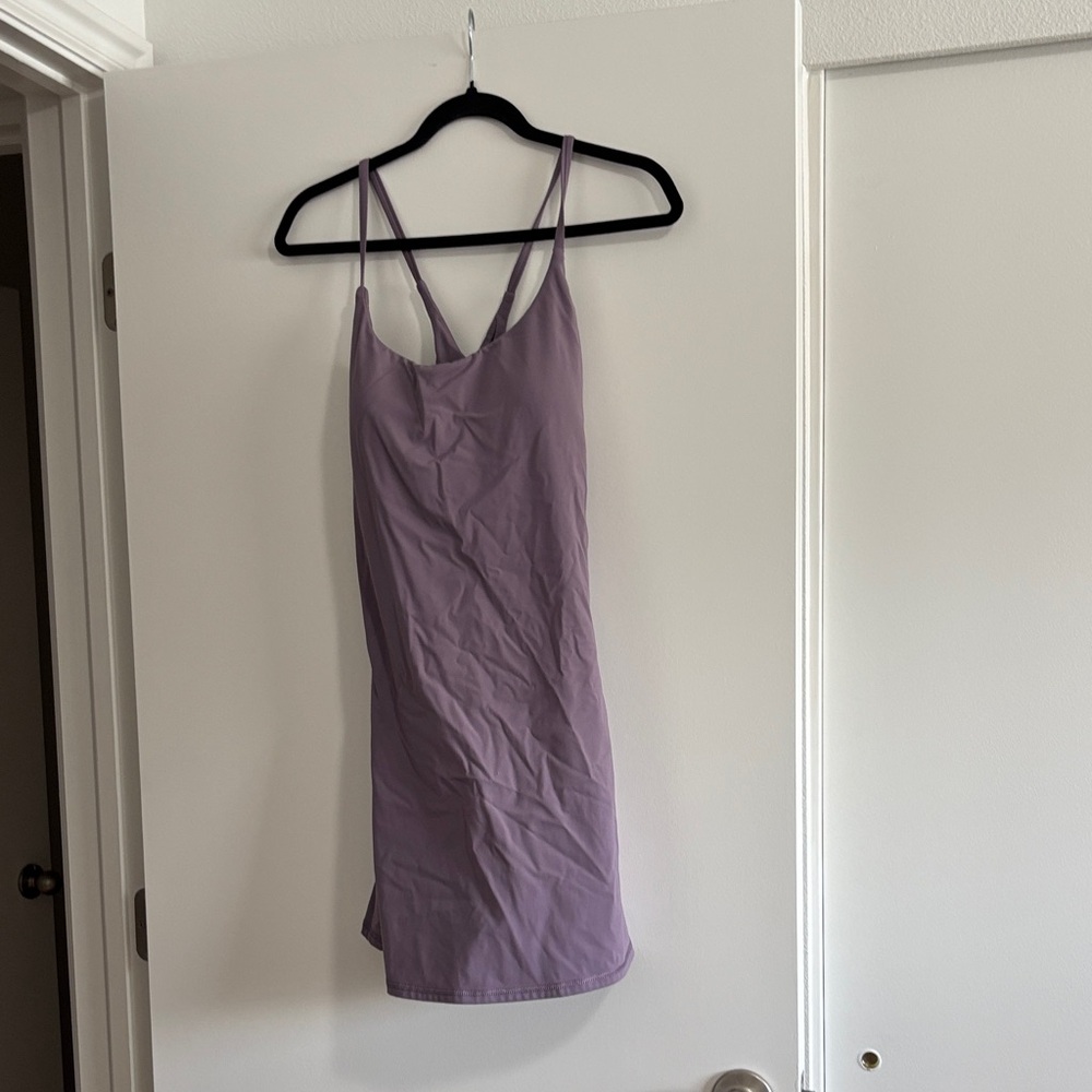 Chic Purple Mini Dress